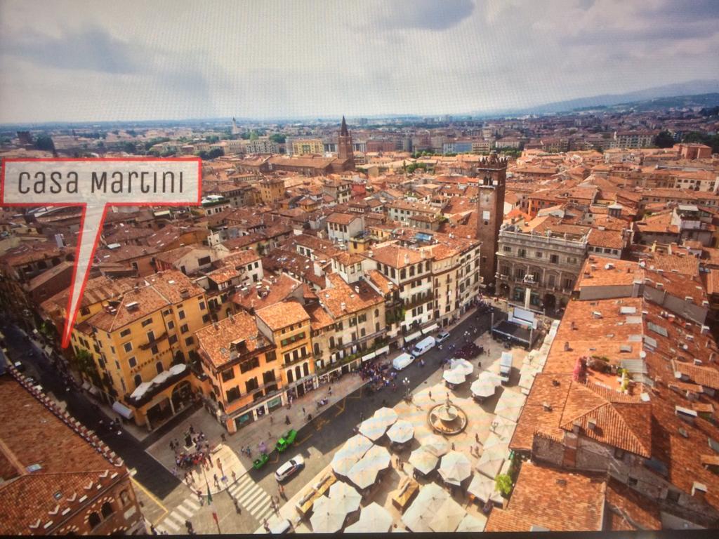 Casa Martini Piazza Erbe Apartman Verona Kültér fotó